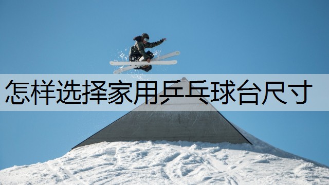 怎样选择家用乒乓球台尺寸