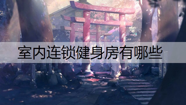 室内连锁健身房有哪些
