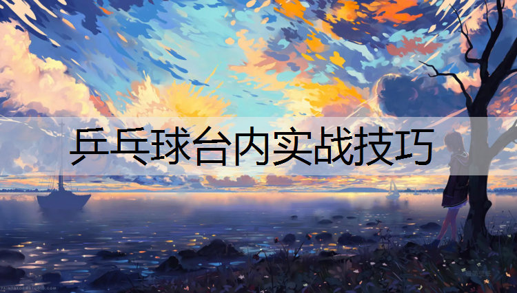 乒乓球台内实战技巧